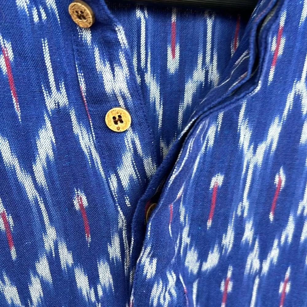 Sundari Silks Ikat desisgn tunic/kurti - Picture 3 of 12